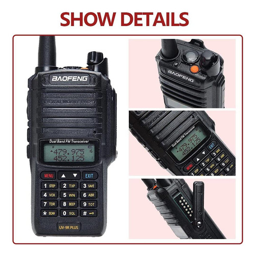 Baofeng Uv9r Plus Tri 8w Walkie Talkie Âââactual...