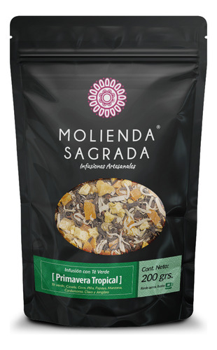 Té Verde Primavera Tropical 200gr Molienda Sagrada