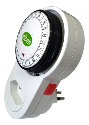 Imagem 1 de 4 de Timer Analógico Elcon Ate 96 Programas Diários Com Tomada
