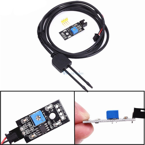 Imagen 2 de 6 de Sensor Humedad Del Suelo Con Protección Anticorrosión
