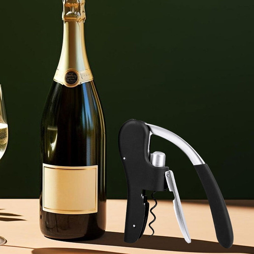 Abren De Vinos Key Café Accesorio De Vinos Abridor De Negro