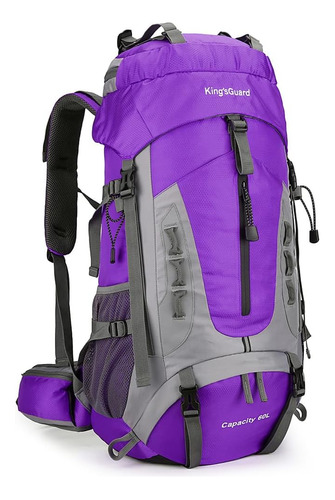 Kingsguard 60l Mochila De Senderismo Hombres Mujeres Mochila