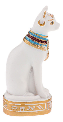 Shaoke Estatua Escultura De Resina Egipcio Mau Gato