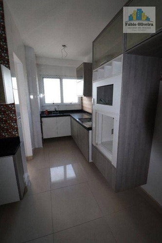 Imagem 7 de 30 de Apartamento Club View,com 3 Dormitórios À Venda, 90 M² Por R$ 650.000 - Vila América - Santo André/sp - Ap1739