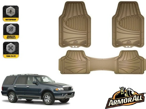 Kit Tapetes Beige Uso Rudo Lincoln Navigator 1999 Armor All