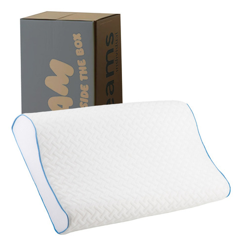 Almohada Ortopédica Cervical Memory Foam Viscoelástica Suave