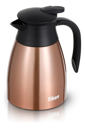Jarra Térmica De Café De 1 Lt Acero Inoxidable
