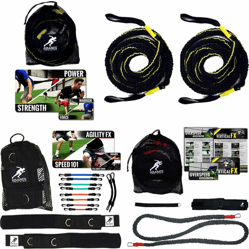 Kbands Elite Speed Training Kit Reactive Stretch Cord Rope