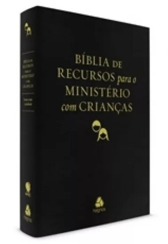 Bíblia De Recursos Para O Ministério Com Crianças Grd Preta