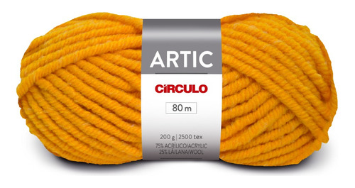 Fio Lã Artic Circulo - 200gr - Maxi Tricô - Fio Grosso Cor 4146 - GEMA