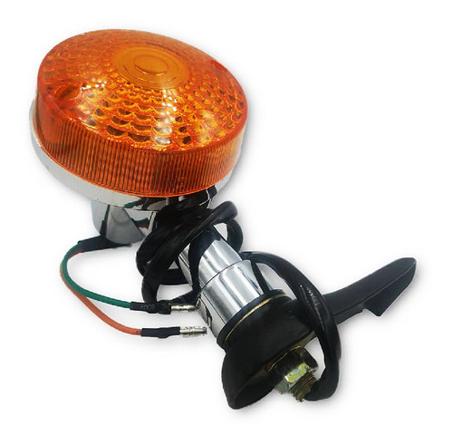 Imagen 1 de 3 de Luz De Cruce Con Base Trasero Izquierdo Gn125 Suzuki Moto