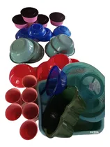 Comprar Combo Tazas, Vasos, Platos, Colador, Tazas Con Tapas, Ponche