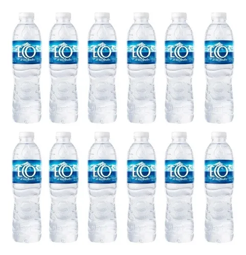 comprar Agua Mineral Eco De Los Andes 500ml Pack X12 Zetta Bebidas