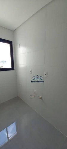 Cobertura *pronta Para Morar ** Com 3 Dormitórios(01 Suíte ) Fino Acabamento 02 Vagas À Venda, 140 M² Por R$ 465.000 - Vila Pires - Santo André/sp - Co0356
