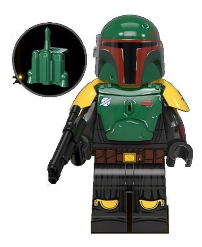 Blocos De Montar Star Wars Mandalorian Boba Fett Minifigures