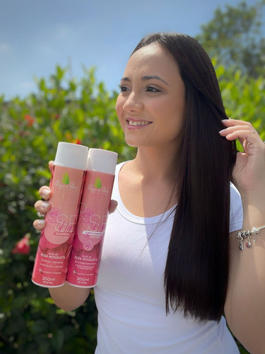 Kit Shampoo E Condicionador, Mascara 2 Em 1 Rose Hip 300ml