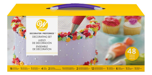 Caja Herramientas Y Accesorios Para Reposteria 48 Pza Wilton