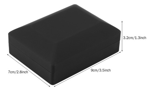 Caja Para Collar Caja De Almacenamiento Joyero Con Luz Led