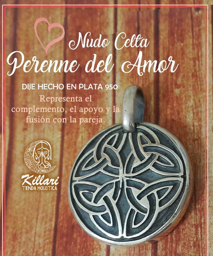 Dije Nudo Celta Perenne Del Amor