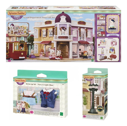 Sylvanian Families Tiendas Shopping Set Muñeco + Regalo Ax ®