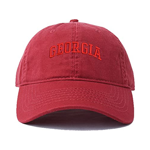 Gorra De Béisbol Con Bordado De North Georgia - Ga De Algodó