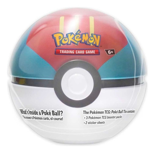 Pokemon Tcg - Poke Ball Tin - Lure Ball - Nueva !!