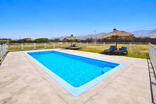 Increíble Parcela 5600m2 Con Casa 5d-3b-piscina En Batuco