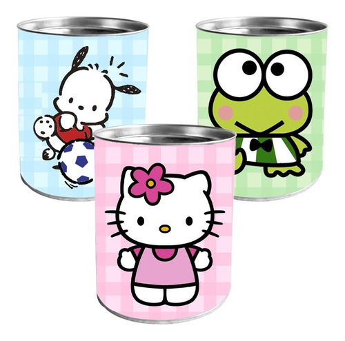 Hello Kitty 10 Alcancias Personalizada Dulcero Recuerdo