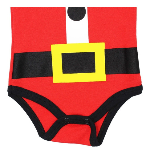 Imagen 6 de 9 de Pañalero Santa Claus Navidad Ropa De Bebé Disfraz Gorrito