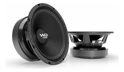 Par de Medios Rangos Db Drive 8 PLG Wdxpro4/8.4 350w Pro Audio Color Negro