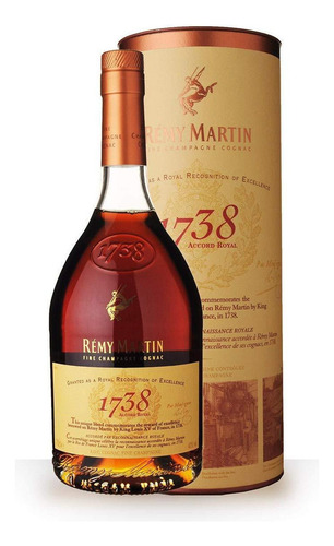 Paquete De 3 Cognac Remy Martin 1738 700 Ml