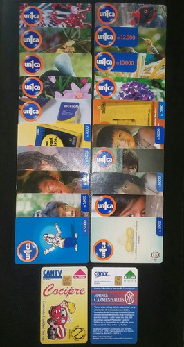 Imagen 1 de 1 de Tarjetas Telefónicas Antiguas