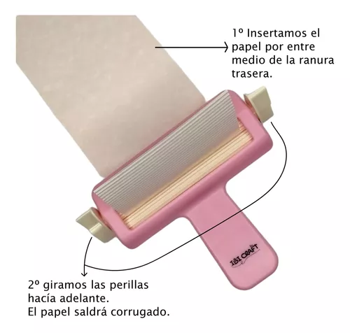 Corrugadora De Papel Ibi Craft Scrapbooking 11cm Sacabocado