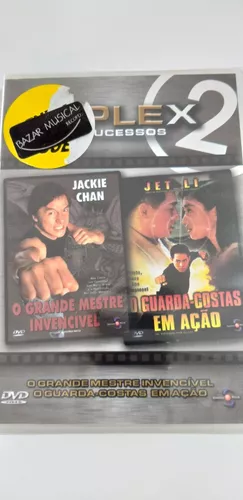 O Grande Mestre Invencivel + O Guarda Costas em Ação Dvd Ação Original  Dublado Lacrado, Filme e Série Spectra Nova - 1994 Nunca Usado 82492789