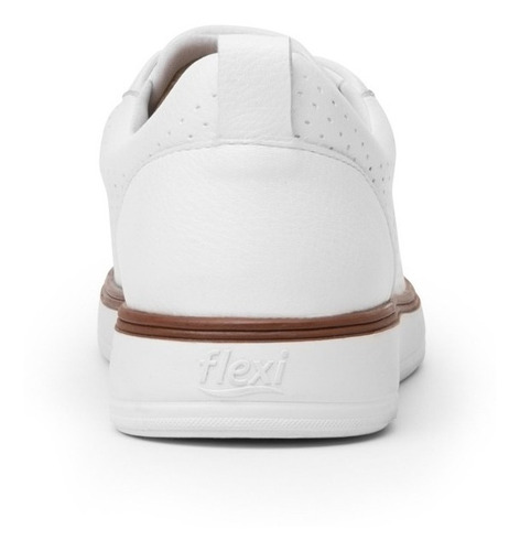Imagen 6 de 8 de Calzado Tenis Flexi Estilo 107703 Blanco
