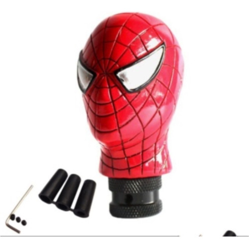 Spiderman Rojo Coche Modificado Cabeza De Bloqueo
