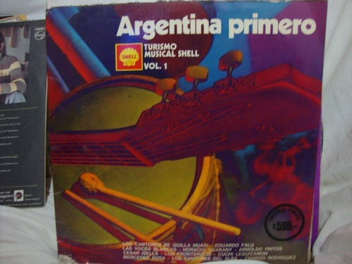 Vinilo Argentina 1º Turismo Musical Vol 1 F1