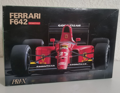 Rosso Ferrari F642 Mónaco Grand Prix Escala 1/24