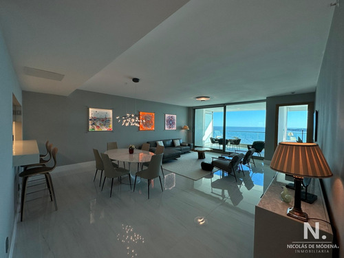 Espectacular Apartamento En Alquiler En La Torre Mas Lujosa De Punta Del Este