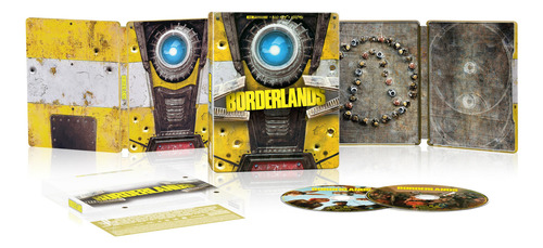 Filme Borderlands 4k Uhd + Bluray + Digital Amazon Steelbook