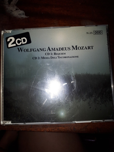 Cd Doble Original  De Wolfgang Amadeus Mozart