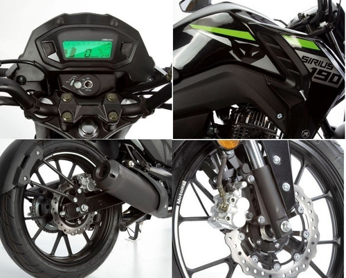 Imagen 10 de 18 de Motomel Sirius 190 - Ahora 12/18 - Crédito Dni!
