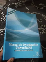 Comprar Libro Manual De Investigación Universitaria Tesis Andia