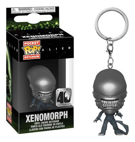 Funko Pop Llavero - Aliens Xenomorph 40th Aniversary 