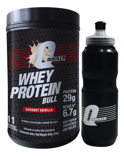 Quicken Whey Protein Bull 454g