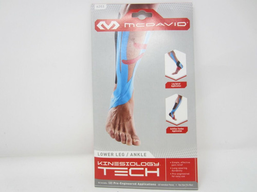 Mcdavid Kinesio 6203 Tape Kit Tobillo