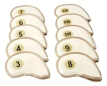 Comprar Yt 10x Pu Golf Iron Headcover Set Golf Club Head Covers Anti