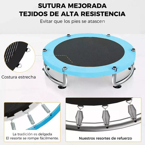 Porik Trampolin Para Niños Tumbling Resortes Red Seguridad