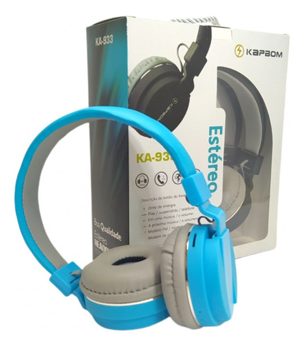 Headphone Estéreo Bluetooth Ka-933: Sua Música, Seu Estilo!