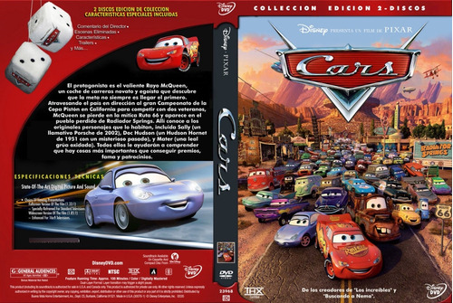 Películas Cars Colección Completa En Dvd